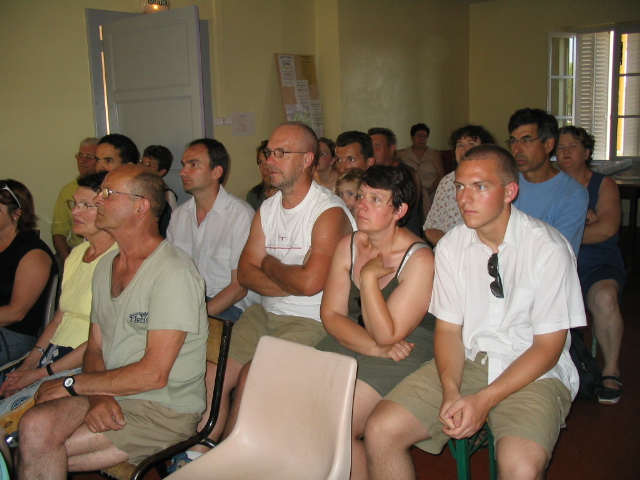 Accueil des vacanciers 2 08 2004