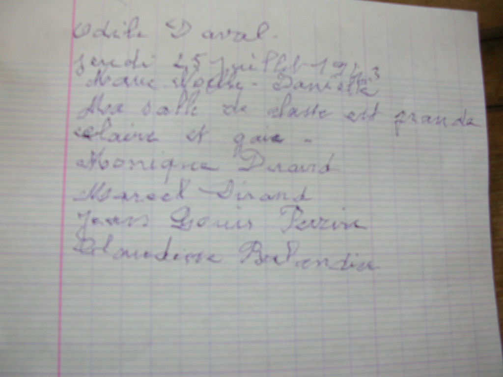 Ecole autrefois zainvillers 027
